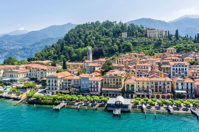 Lake Como and Switzerland: Bellagio & Lugano Tour With Boat Ride - Bellagio, the steep village at the lake’s center