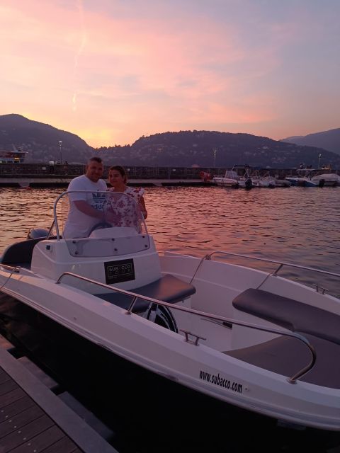 Lake Como: Motor Boat Rental - Choosing your own route and stops