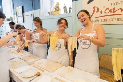 Learn to Make Pasta & Tiramisu with Wine and Limoncello Included