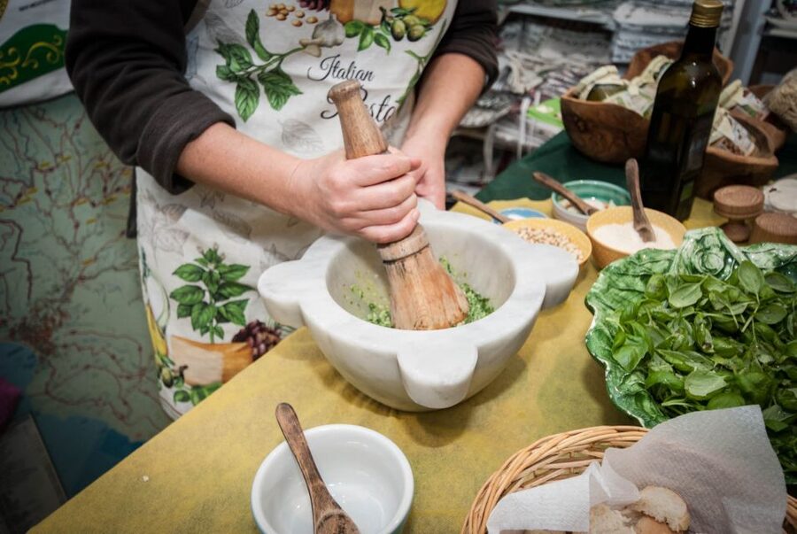 Levanto: Pesto-Making Class - Why this short class works so well in Levanto