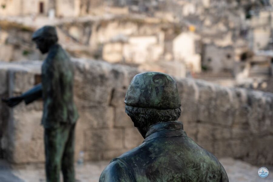 Matera: Sassi Tour with Entry to Rock Houses and Churches - Piazza Vittorio Veneto and the Sasso Barisano view