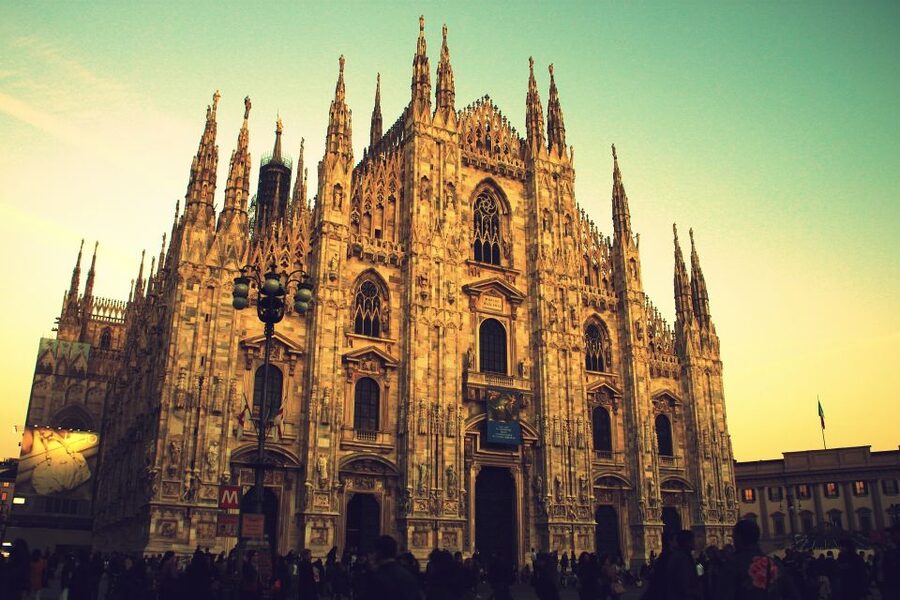 Milan by Night 2-Hour Walking Tour - Arriving at Duomo Square