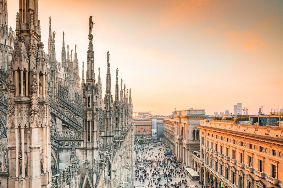Milan: Cathedral and Duomo's Terraces Entrance Ticket - Church of St. Gottardo in Corte