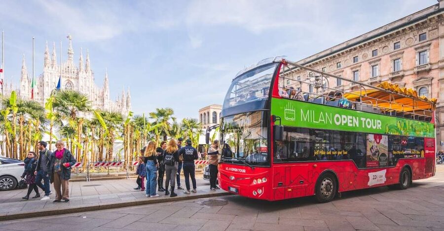 Milan: Gray Line Milan Open Tour Hop-On Hop-Off Bus Tour - Key points to know before you board