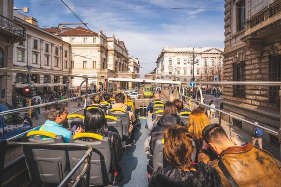Milan: Gray Line Milan Open Tour Hop-On Hop-Off Bus Tour - What the ride is like in sun and rain