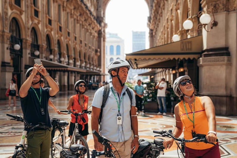 Milan: Highlights and Hidden Gems E-Bike Tour - The Duomo, Vittorio Emanuele Gallery, and city center