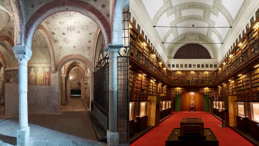 Milan: Pinacoteca Ambrosiana and San Sepolcro Crypt Ticket - Leonardo’s musician and the drawings in the library