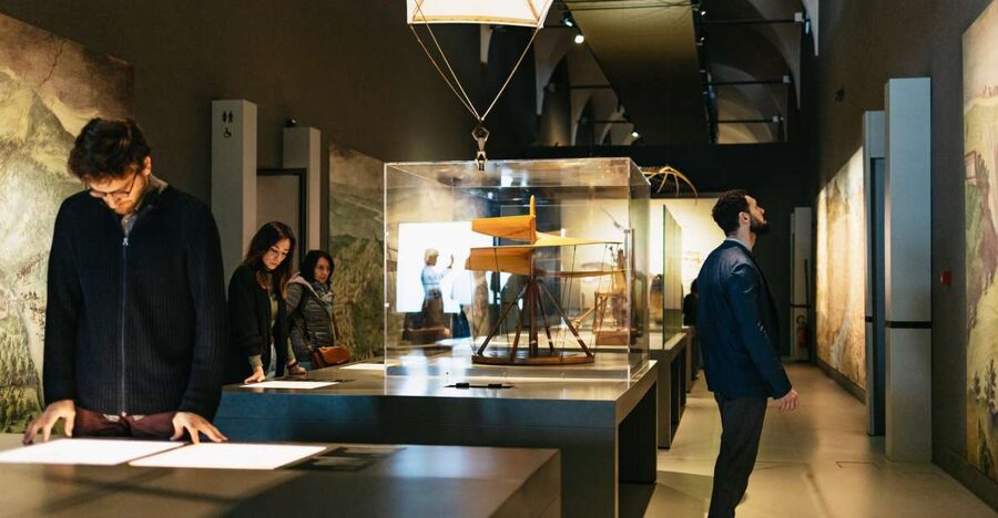 Milan: Science and Technology Leonardo da Vinci Museum Entry - Trains, ships, and aircraft make the museum memorable