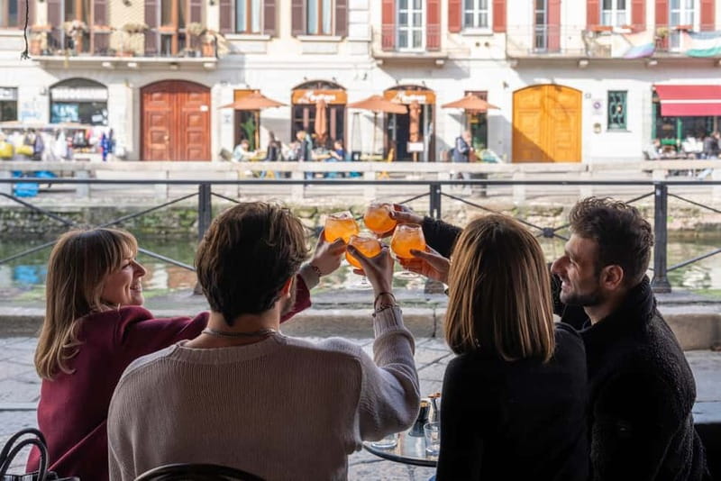 Milan: Sunset Navigli Food & Drinks Tour with a Local - The gourmet stuffed potato is the surprise dish