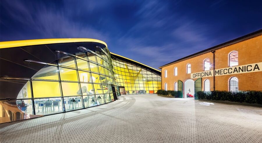 Modena: Enzo Ferrari Museum Entrance Ticket - The yellow building sets the tone