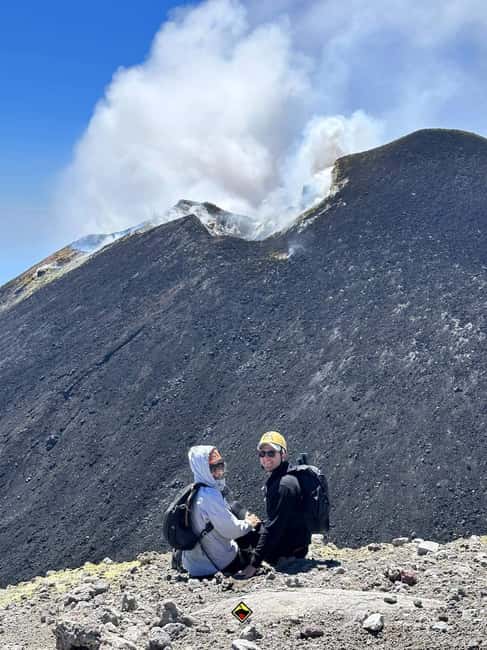 Mount Etna: Ascent to 2800m by 4x4 - The high viewpoint at 2805 to 2865 meters