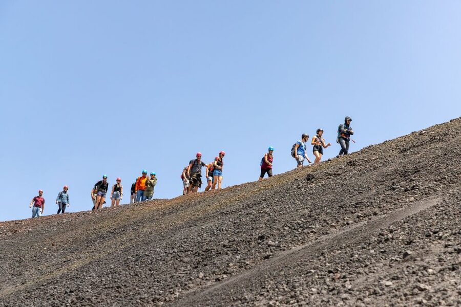Mount Etna: Guided Volcano Summit Hiking Tour with Cable Car - Reaching the highest permitted point