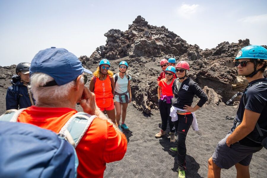 Mount Etna: Guided Volcano Summit Hiking Tour with Cable Car - The return walk and cable car ride