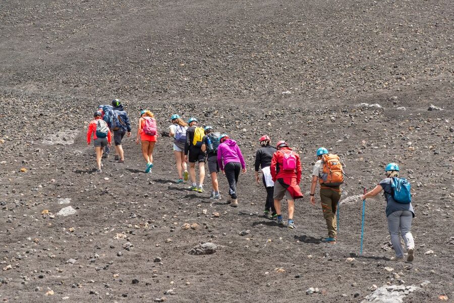Mount Etna: Guided Volcano Summit Hiking Tour with Cable Car - Meeting at Rifugio Sapienza and taking the cable car