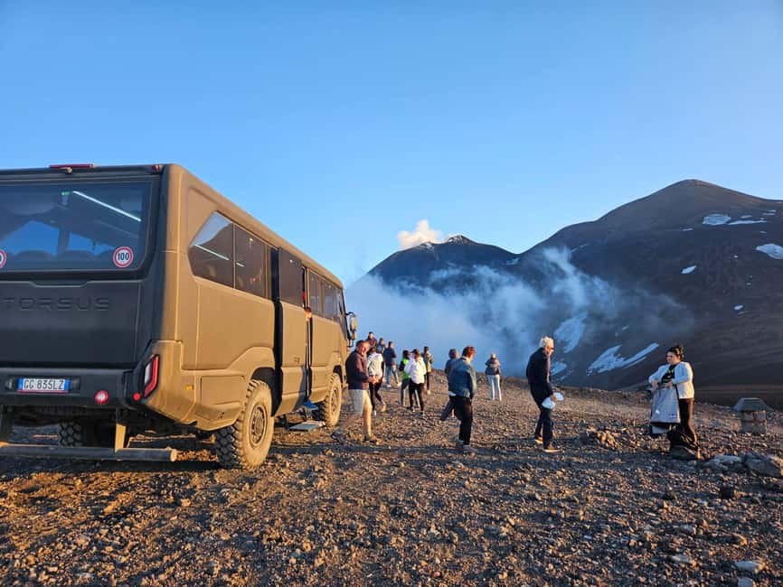 Mount Etna: North Upper Craters Guided Tour by 4x4 with Trek - Looking toward the active summit craters