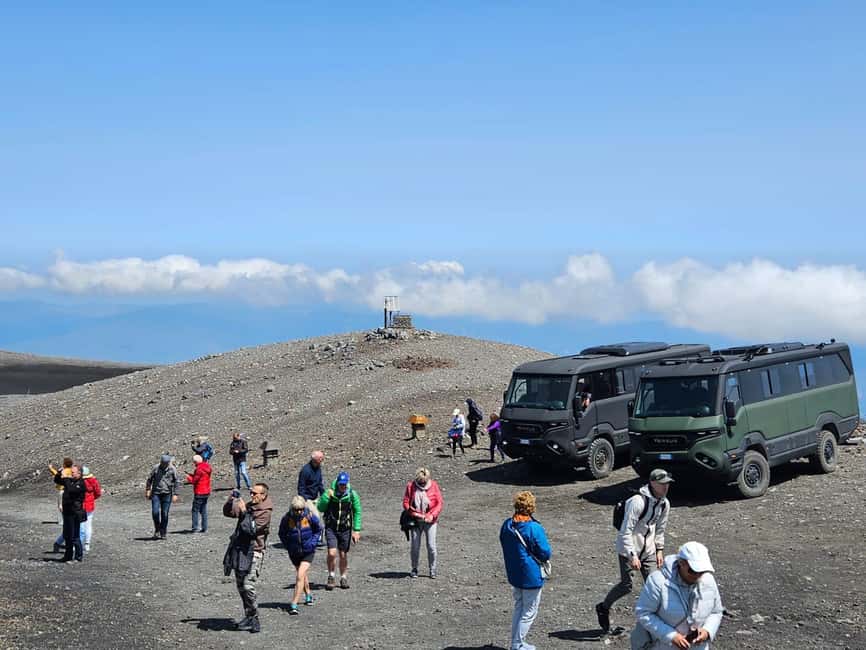 Mount Etna: North Upper Craters Guided Tour by 4x4 with Trek - The 4x4 ride replaces a demanding climb