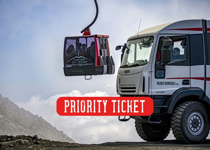 Mount Etna: Roundtrip Cable Car and 4x4 Bus Ticket - Getting your paper ticket at Rifugio Sapienza