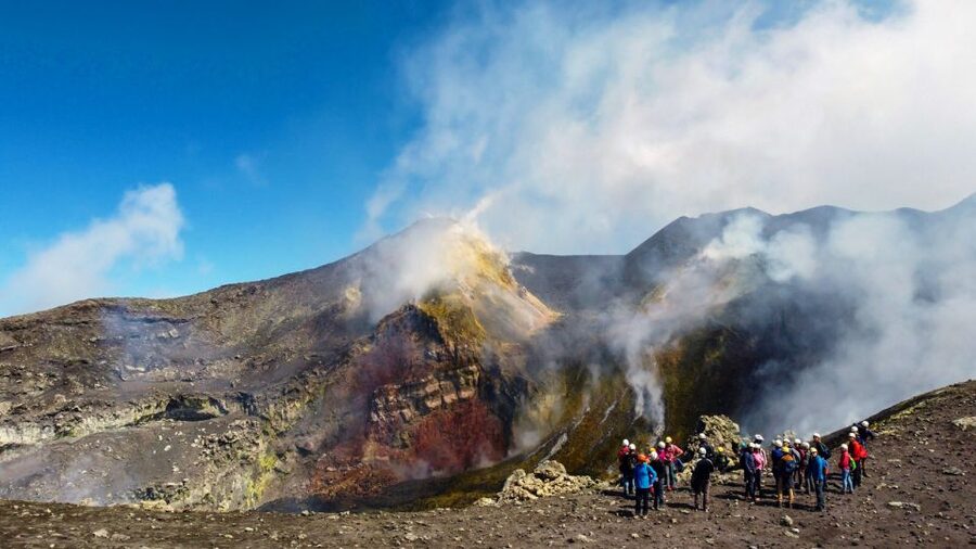 Mount Etna: Summit Crater Trek with Cable Car - The 4x4 climb to Torre del Filosofo