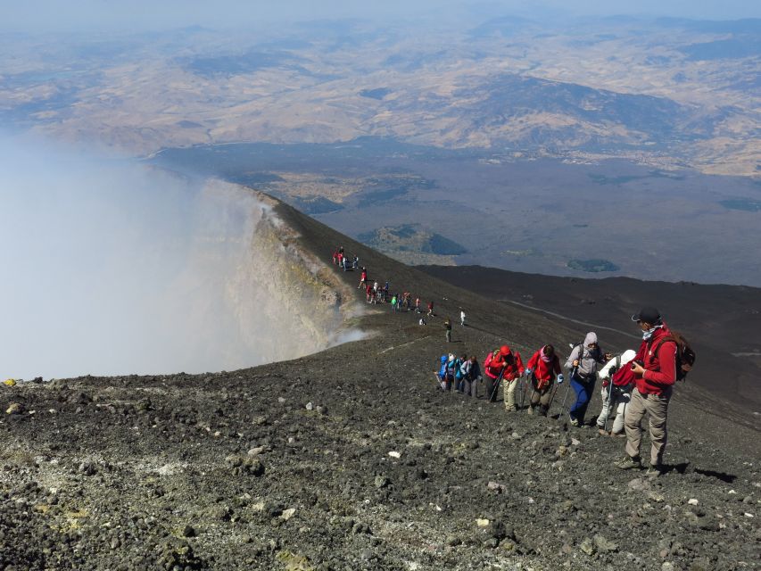 Mount Etna: Summit Crater Trek with Cable Car - Barbagallo Crater and the loose-sand descent