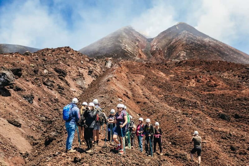 Mount Etna: Summit Trek with Cable Car and snack included - Taking the brioche break