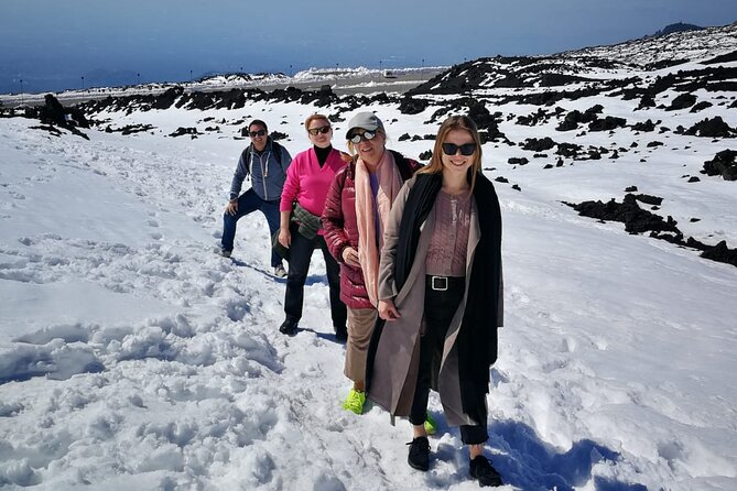 Mt. Etna and Taormina village full day tour from Catania - Walking across Mount Etna’s volcanic trails