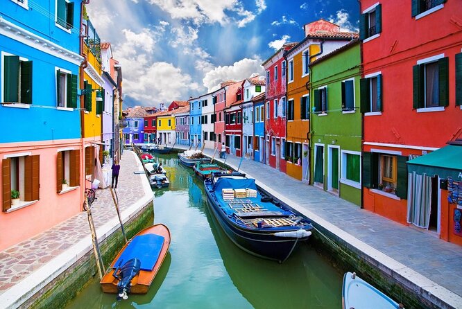 Murano & Burano Islands Guided Small-Group Tour by Private Boat - Boarding the private water taxi near San Marco