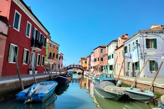 Murano Glass Experience With a Visit to a Burano Lace Island - The lagoon ride past San Giorgio and Sant’Erasmo