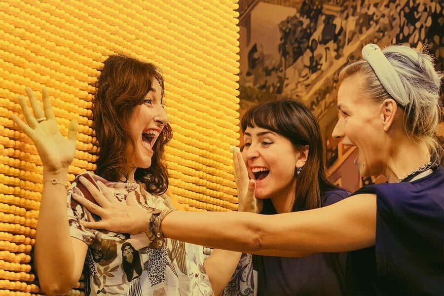 Museum of Senses Milan admission ticket - Hearing: when sound changes the room