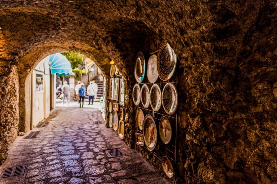 Naples: Boat Tour to Positano, Amalfi and Ravello - Ravello by minibus and the view from Villa Rufolo