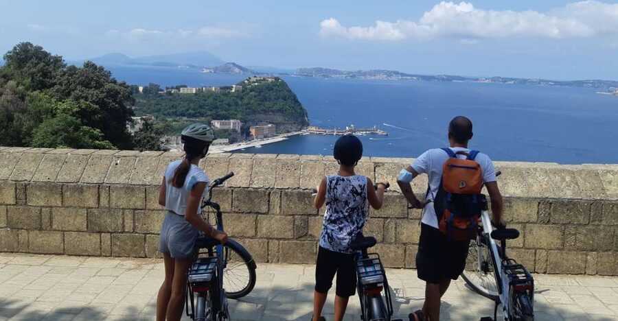 Naples: City Highlights Guided Bike Tour - Piazza del Plebiscito and Naples’ grand public face