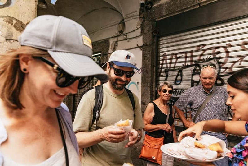 Naples: Guided Street Food Tour with Spritz - First tastings: taralli, frittatina, and fried specialties