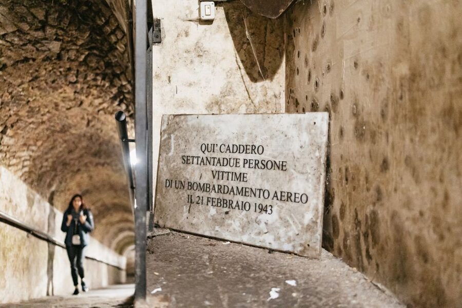 Naples: Naples Underground Entry Ticket and Guided Tour - The optional narrow tunnel is not a test you must pass