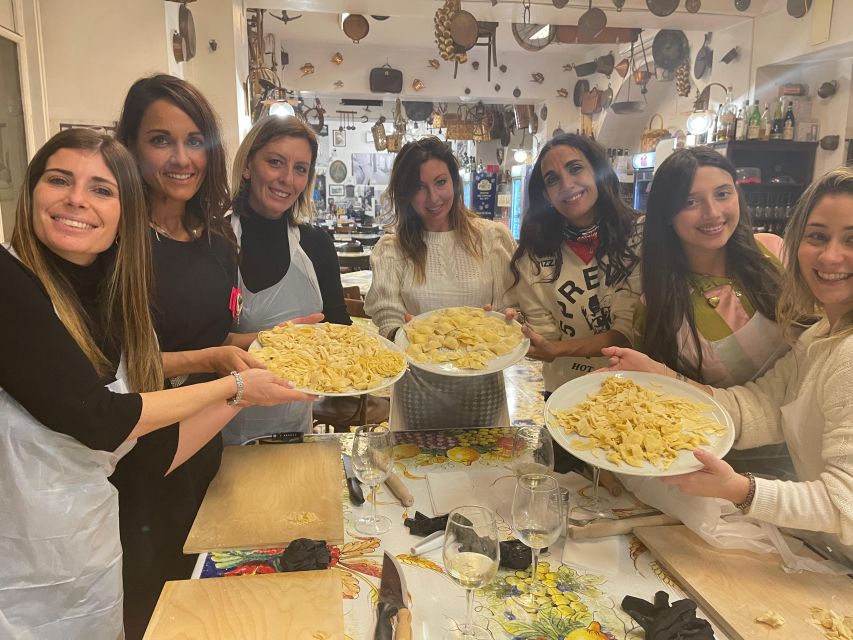 Naples: Pasta Cooking Class with Tiramisù and a Drink - Three pasta shapes, one compact Naples lesson
