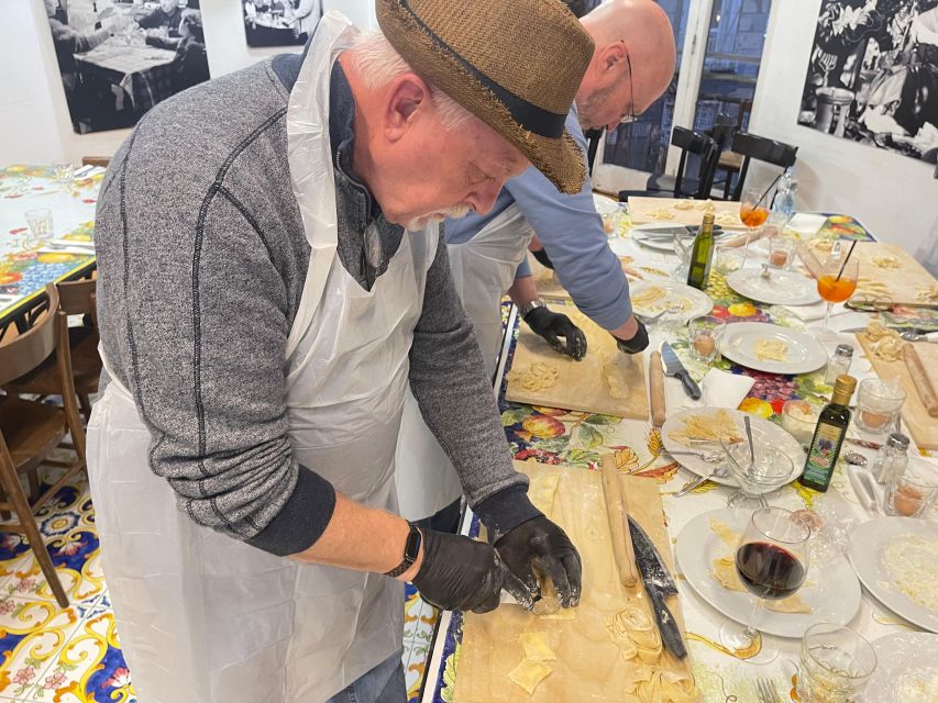 Naples: Pasta Cooking Class with Tiramisù and a Drink - The meal is more than a tasting