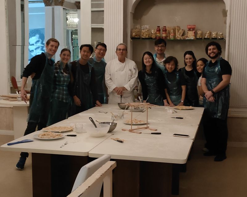 Naples: Pasta Making Class with Starter and Drink - A welcome appetizer before the work begins
