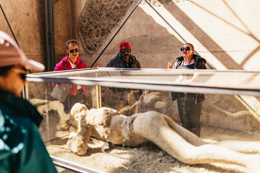 Naples: Pompeii and Mt. Vesuvius with Lunch and Wine Tasting - Lunch at a vineyard, with more food than the word light suggests