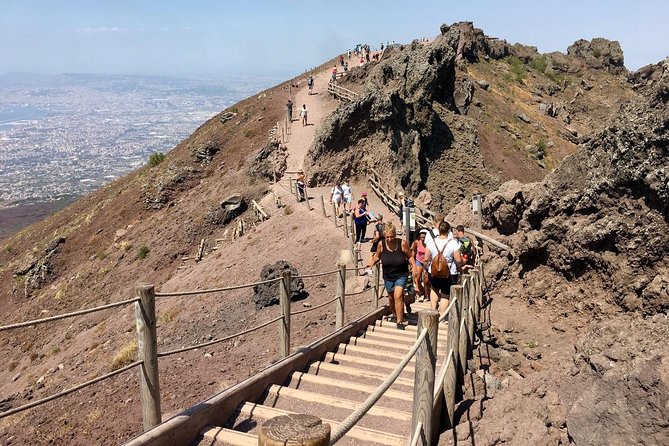 Naples: Pompeii & Mt Vesuvius All-Inclusive Small Group w/ Lunch - Clarifying the Crater and Vesuvius Route