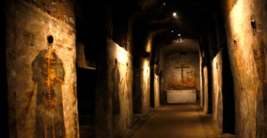 Naples: San Gaudioso Catacombs Guided Tour - St. Gaudiosus and the oldest layer of the catacombs