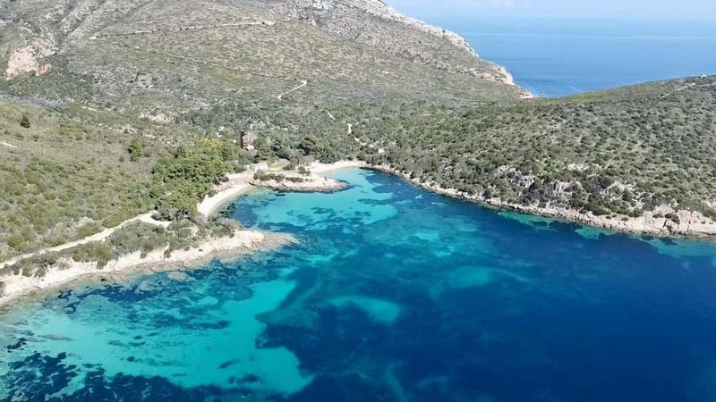 Olbia: Boat tour to watch Dolphins and snorkeling - Swimming and snorkeling at Cala Moresca