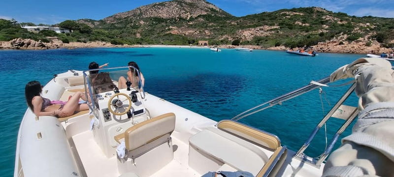 Olbia: Dolphin Watching & Swim and snorkel in Capo Figari - The scenic run toward Figarolo Island