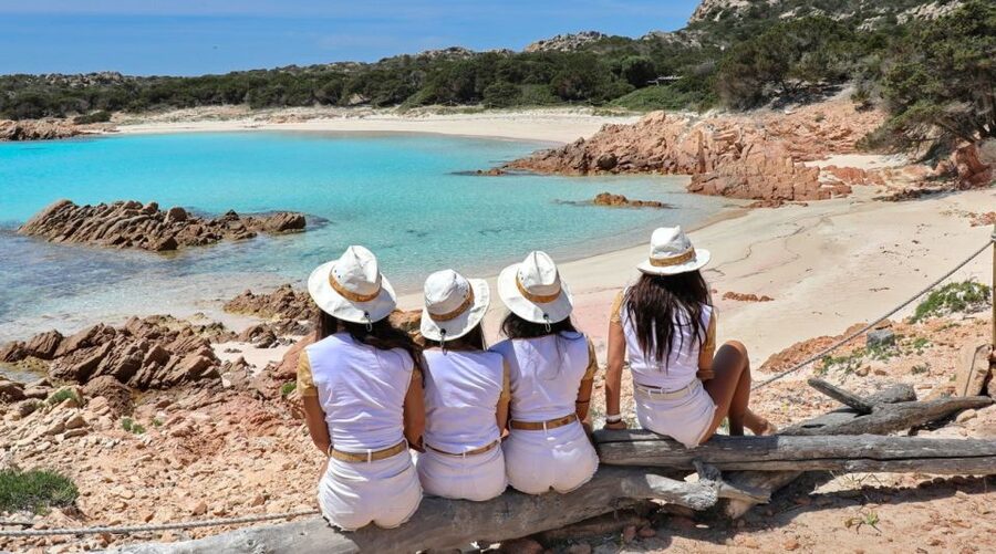 Olbia: Maddalena Archipelago Boat Tour with Minibus Transfer - Swimming and beach time on Santa Maria