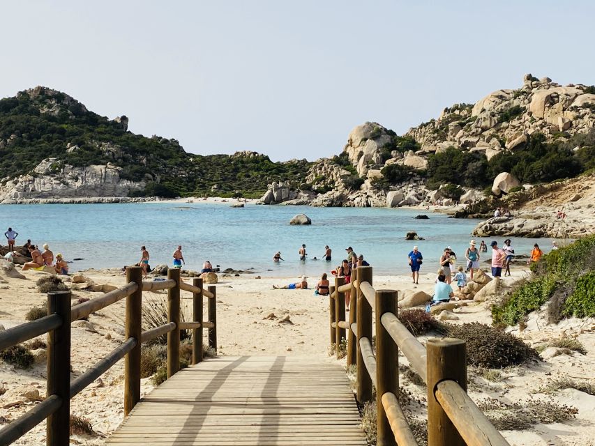 Olbia: Maddalena Archipelago Boat Tour with Minibus Transfer - Spargi for the clearest water and sand