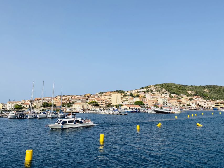 Olbia: Maddalena Archipelago Boat Tour with Minibus Transfer - Manto della Madonna and Budelli from the water