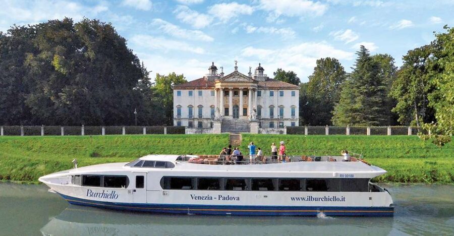 Padua to Venice Boat Cruise of the Brenta Riviera - Villa Pisani and the grandest first stop