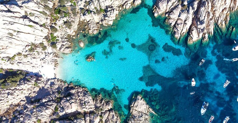 Palau: La Maddalena Archipelago and Caprera Island Boat Tour - A full archipelago day from Palau