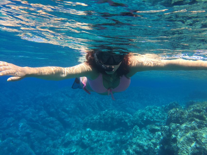 Palermo: Full-Day Snorkeling Boat Tour with Lunch and Wine - Lunch on board after Addaura