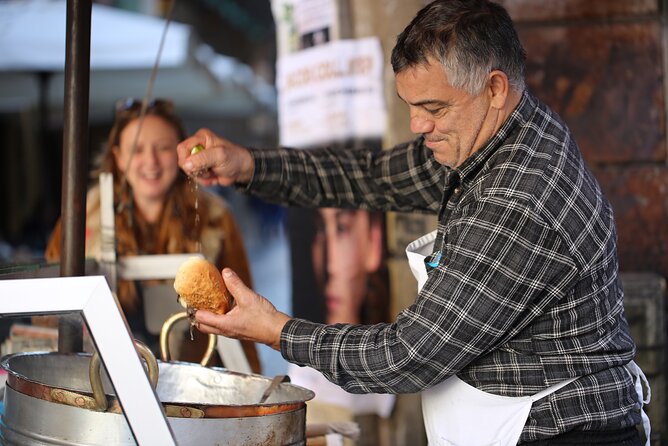 Palermo Original Street Food Walking Tour by Streaty - Ending with gelato or cannoli