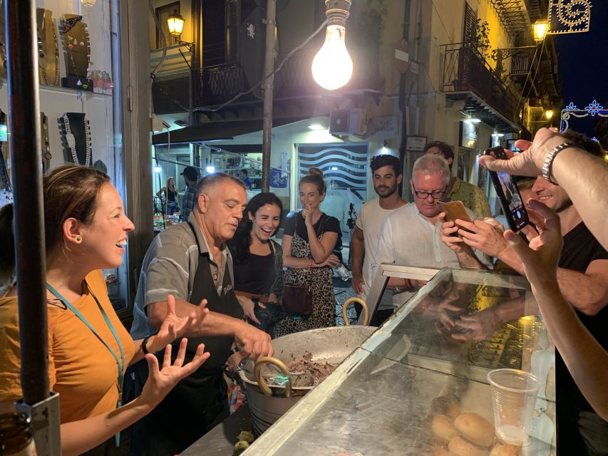 Palermo: Small Group Night Street Food Tour - The spleen sandwich and other brave choices