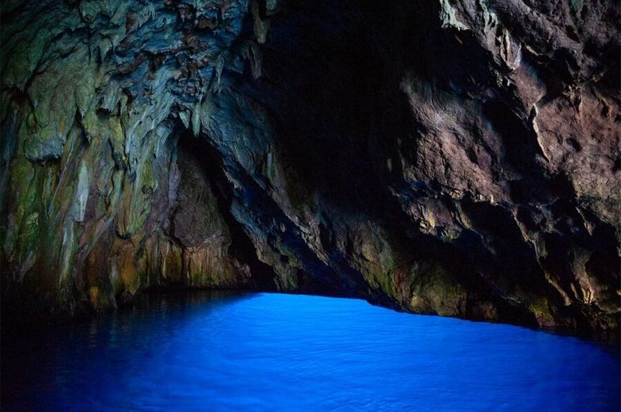 Palinuro: Costa del Mito Boat Tour - One hour in the water at Cala Fetente and Baia del Buon Dormire