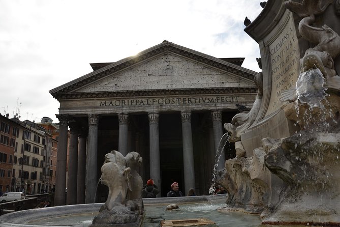 Pantheon Elite Guided Tour - Rome's Iconic Ancient Temple - Outside the Pantheon: columns, layers, and the Roman setting